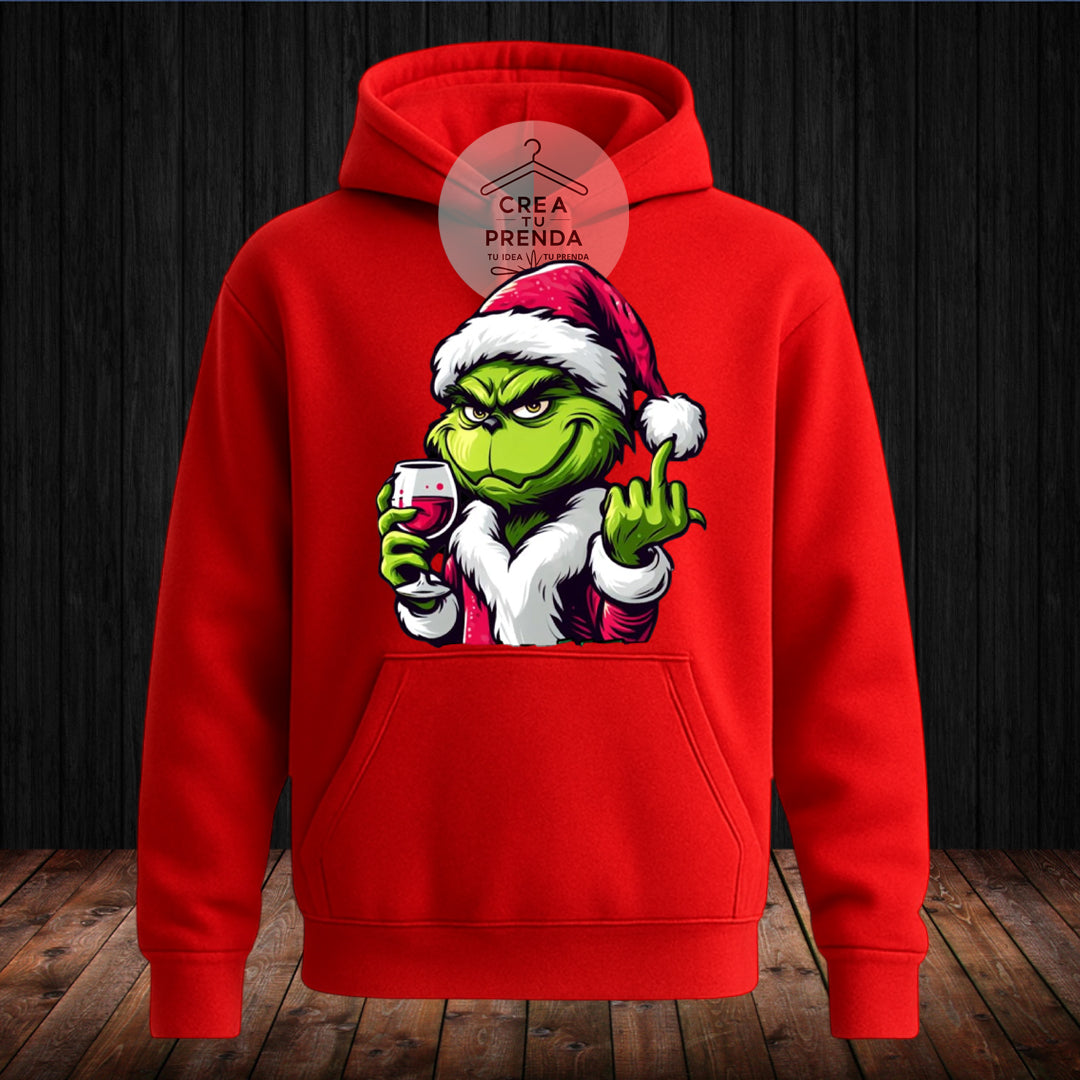 Poleron Canguro Grinch